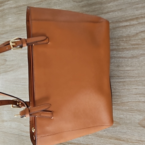 Tory Burch Saffiano Leather Tote Bag - Picture 6 of 7